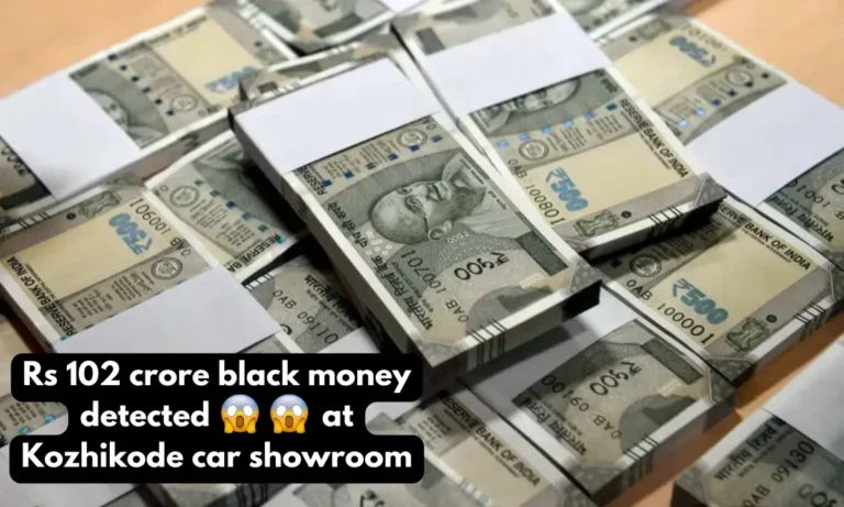 Rs 102 crore black money detected at Kozhikode car showroom