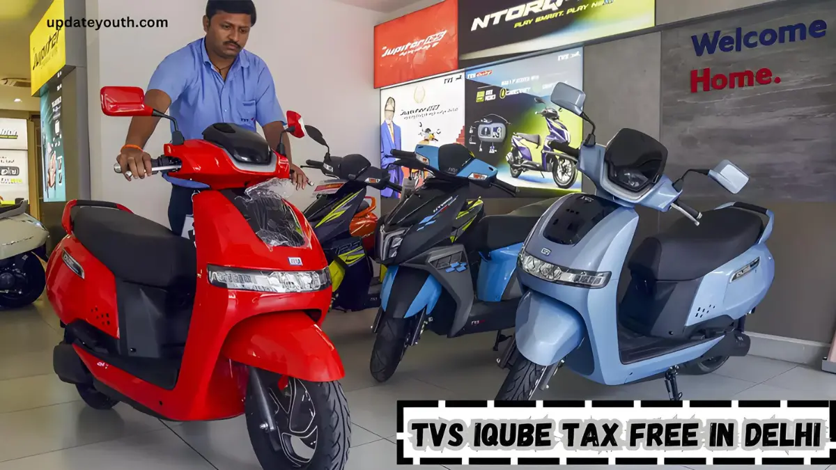 TVS iQube Tax free in delhi