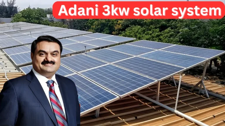 Adani 3kW Solar System