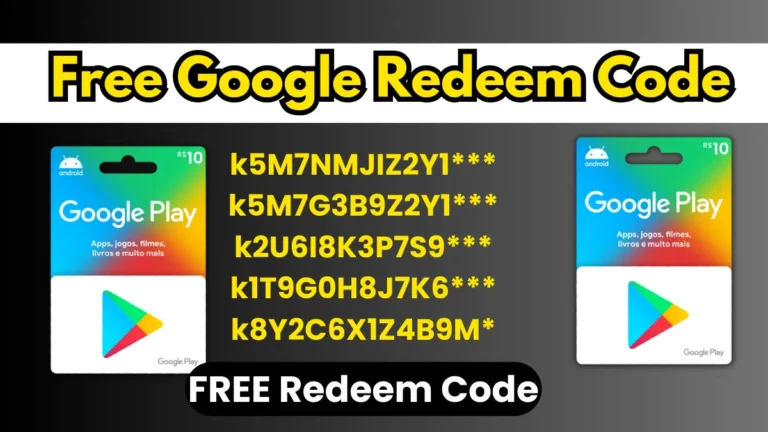 Google Play Redeem Code 1