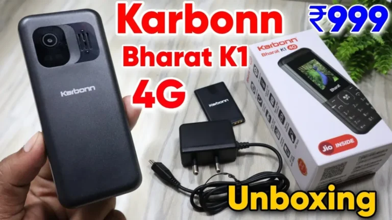 Jio bharat k1 karbonn